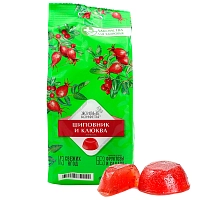 Мармелад желейный с шиповником и клюквой